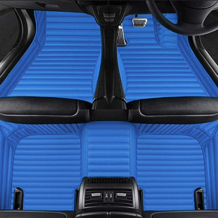 Striped Custom Car Floor Mats