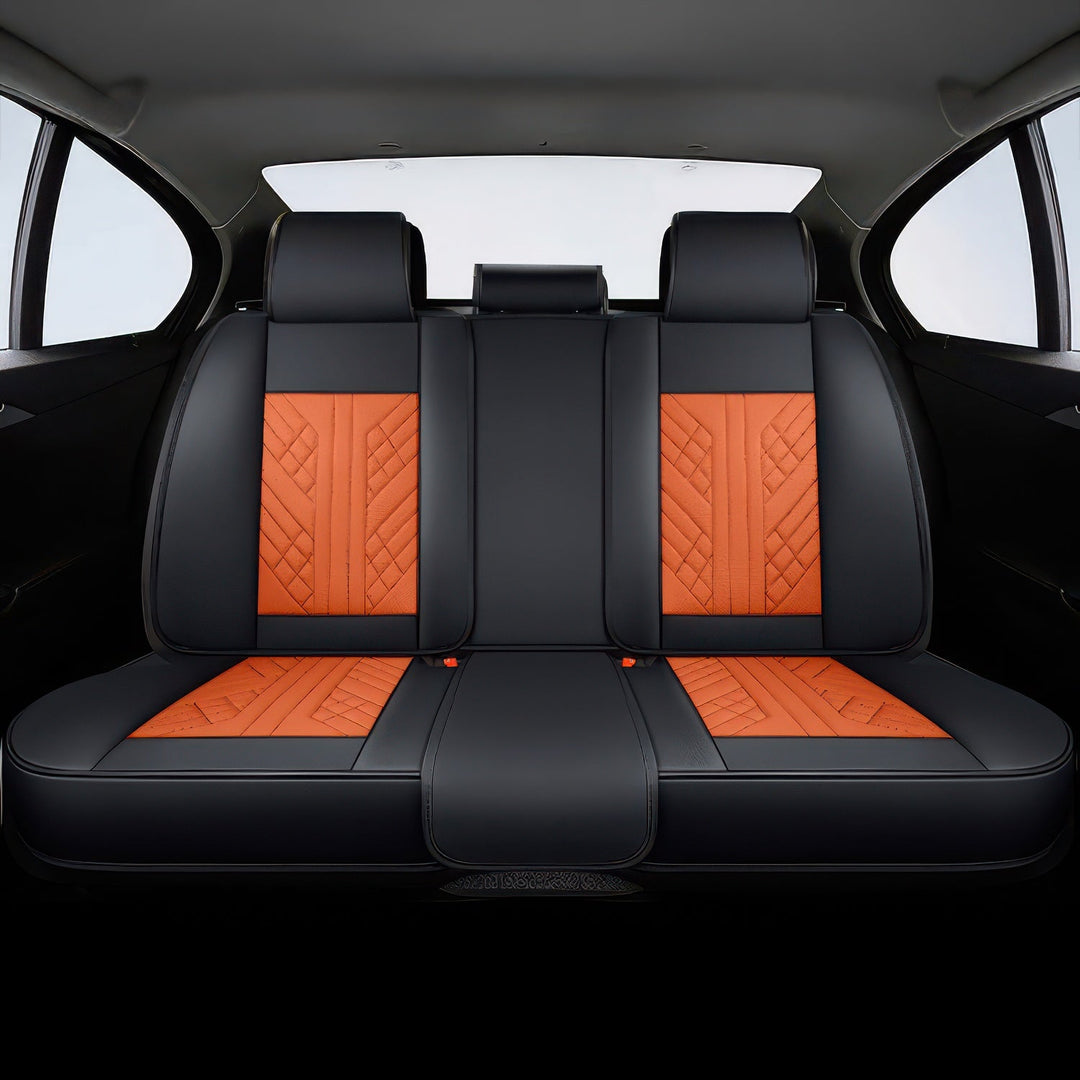 Orange & Black Seat Covers