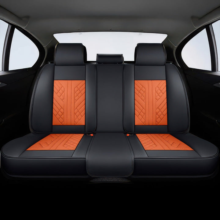 Orange & Black Seat Covers